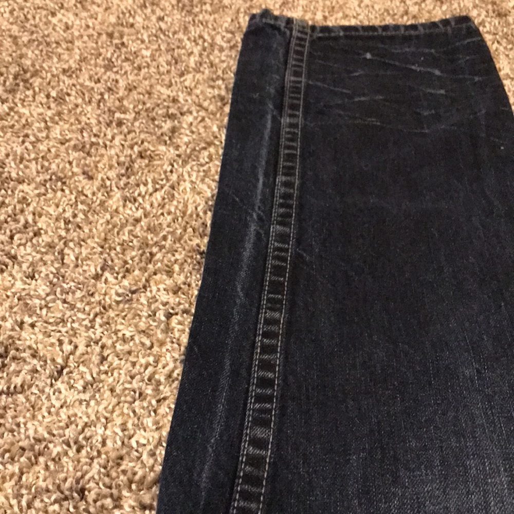 Black Premium low rise slim straight jeans size 30/32 - Picture 13 of 16